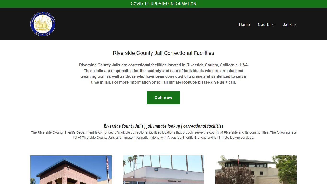 RIVERSIDE COUNTY INMATE LOCATOR - Riverside, Jail